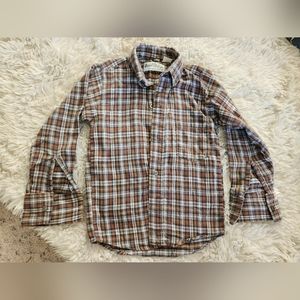Youth vintage Marshall fields flannel, boys size 10